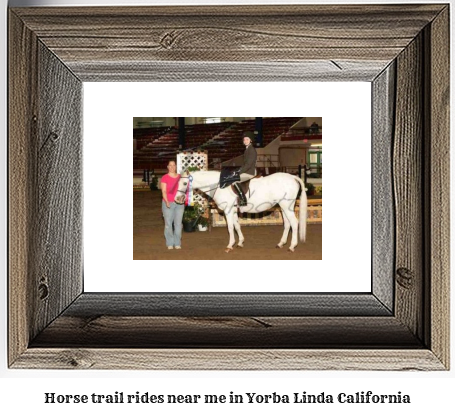 horse trail rides near me in Yorba Linda, California